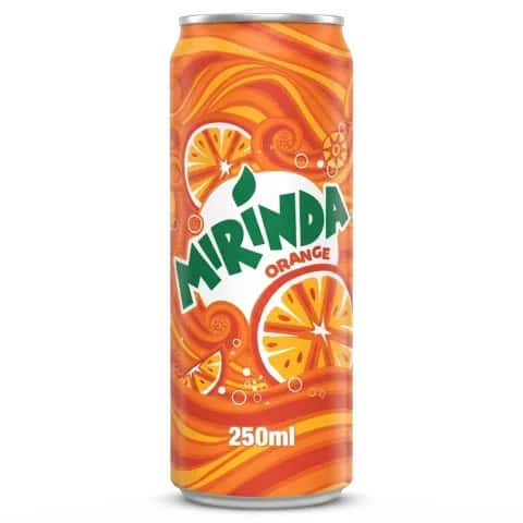 Mirinda Orange Can 250ml