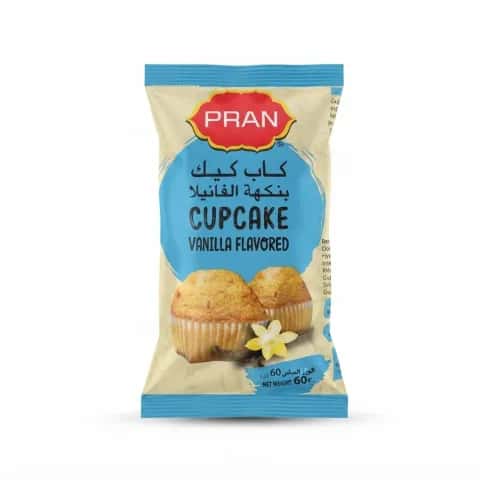 Pran Cup Cake Vanilla Flavor 60g