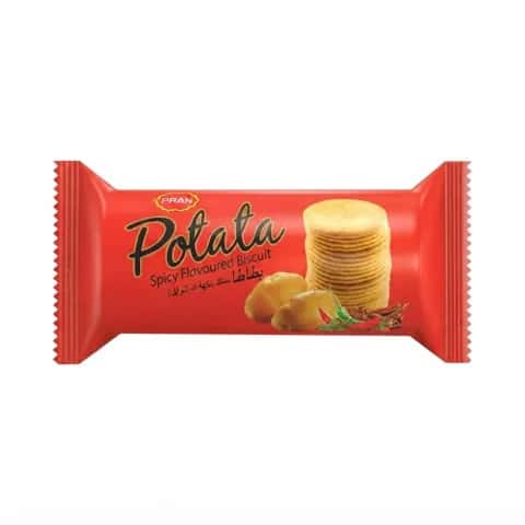 Pran Potato Spicy Biscuits 50g