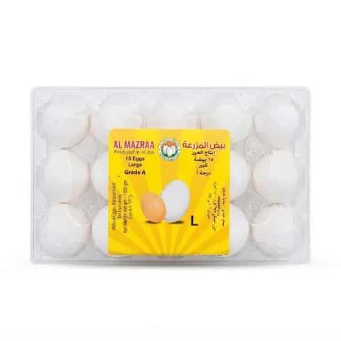 Al Mazraa Egg Large 15 Pieces