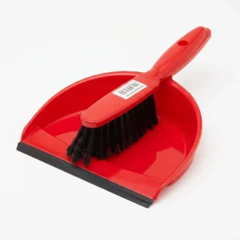Dust Pan with Brush