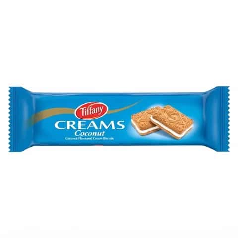 Tiffany Creams Coconut 84g