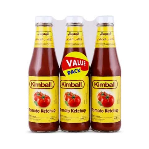 Kimball Ketchup 3 x 325g