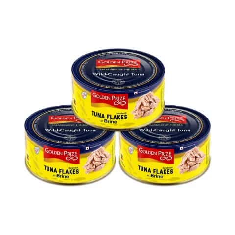 Light Meat Tuna 3 x 185g Golden Prize