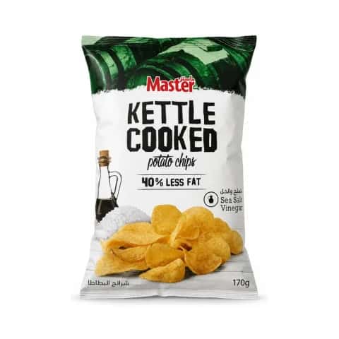 Master Kettle Chips Salt and Vinegar 170g