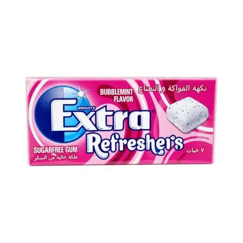 Extra Bubblemint 7 Pieces Gum