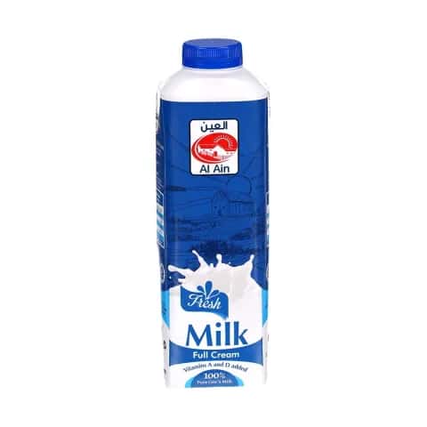 Al Ain Farms Fresh Milk Full Cream 1L