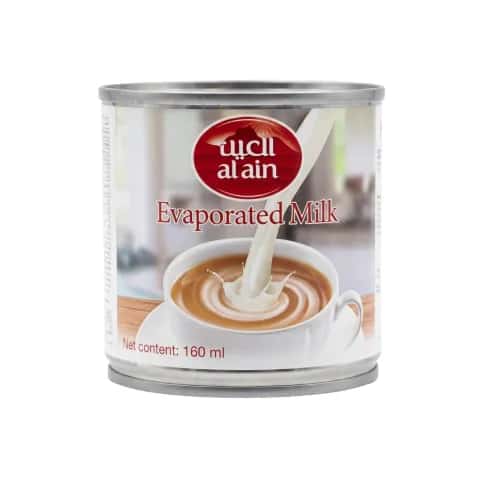Al Ain Evaporated Milk 160ml