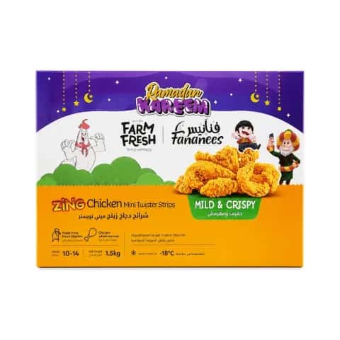 Farm Fresh Mild and Crispy Chicken Strips 1.5kg
