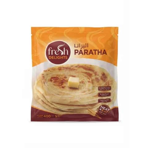 Fresh Delight Plain Paratha 5 x 80Sm 400g