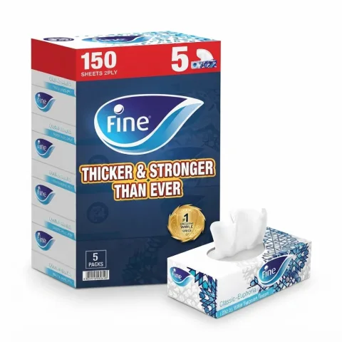Fine Classic Facial Tissue 5 x 1