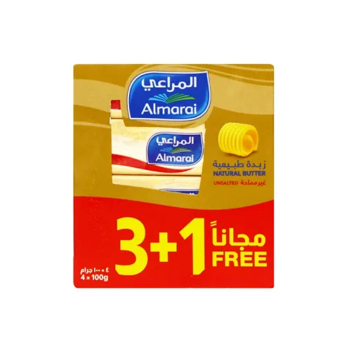 Almarai Butter Unsalted 2 x 400g
