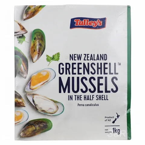 Talleys Greenshells Mussels 1kg