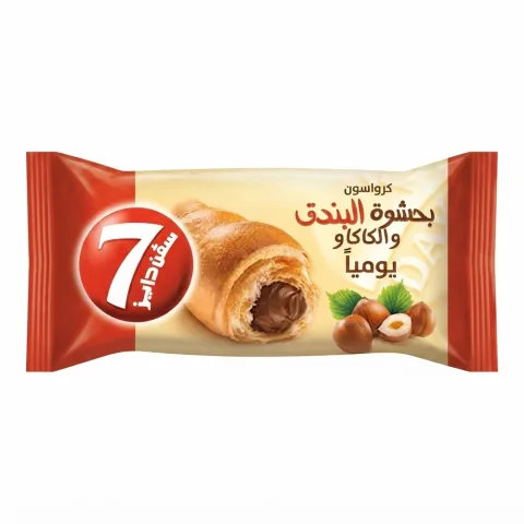 7Days Jumbo Croissant Hazelnut with Cocoa Filling 100g