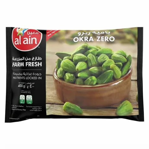 Al Ain Okra Zero 400g