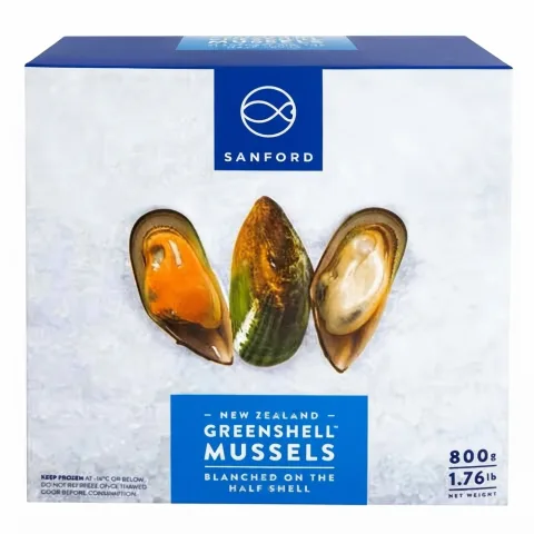 Sanford Greenshells Mussels 1kg