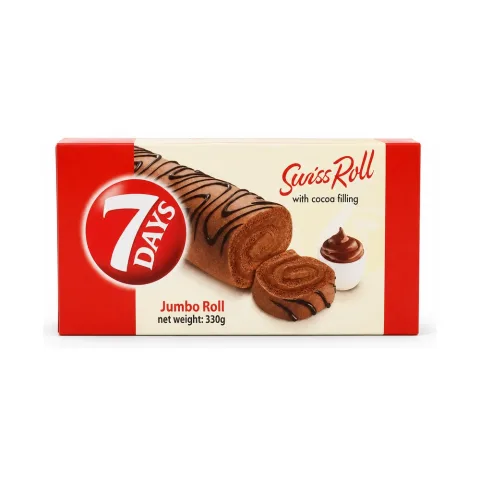 7Days Swiss Roll with Cocoa 6 x 55g