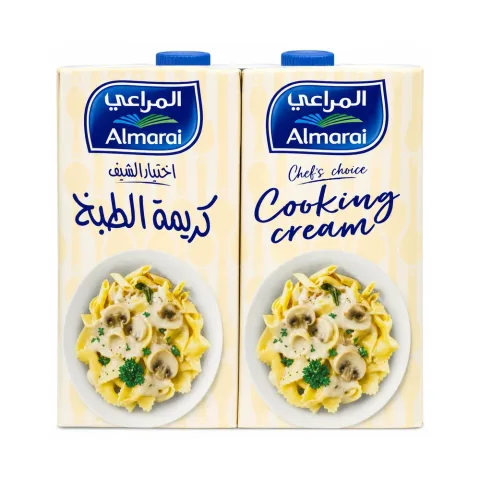 Almarai Cooking Cream 2 x 1L