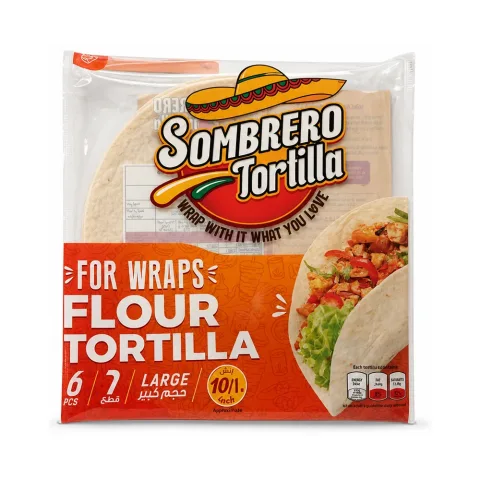 Sombrero Wheat Flour Tortilla 360g