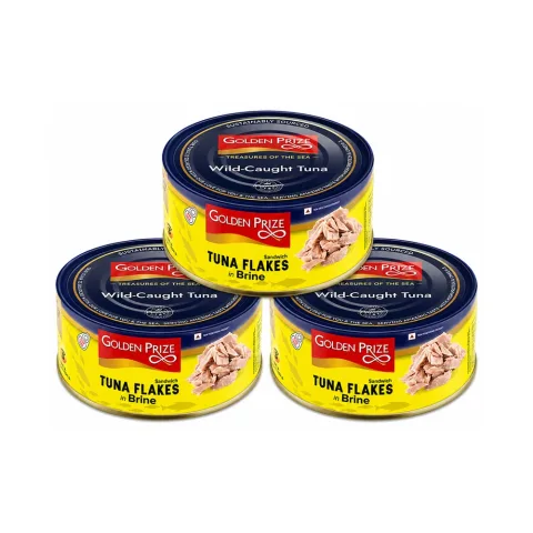 Light Meat Tuna 3 x 185g Golden Prize