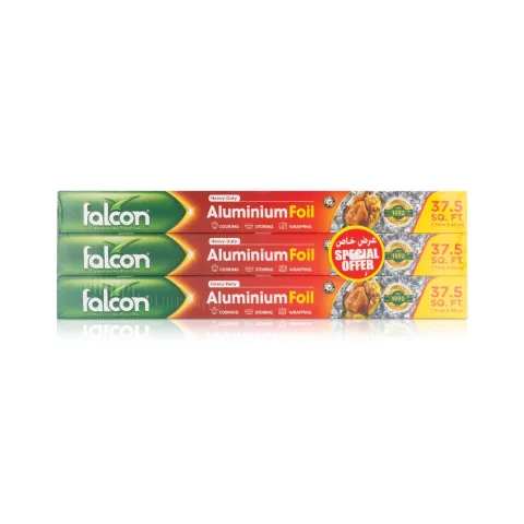 Falcon Aluminium Foil 3 x 37.5 Sq Ft 7.74M845Cm