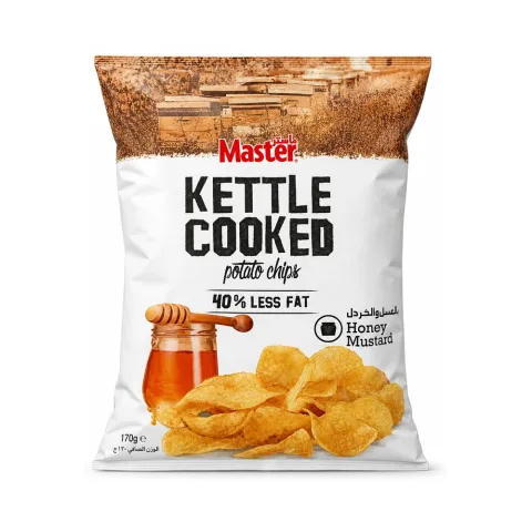 Master Kettle Cooked Chips Honey Mustard 170g