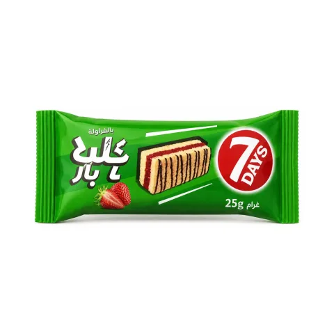 7Days C Bar Strawberry Filling 25g