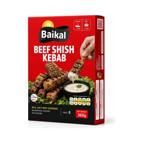 Golden Fresh Beef Shish Kebab 360g