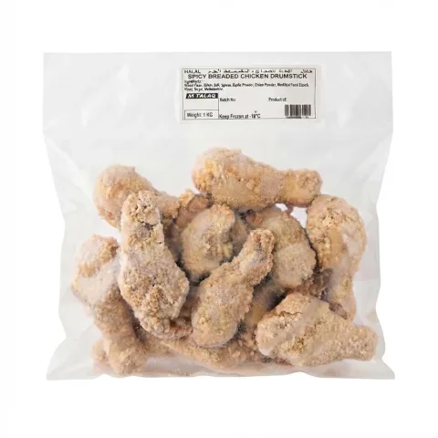Al Falaq Breaded Chicken Drumsticks Spicy 1kg