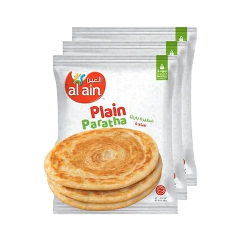 Al Ain Plain Paratha 3 x 400g