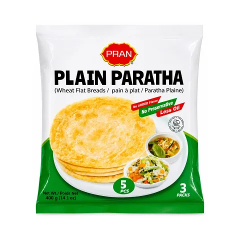 Pran Plain Paratha 3 x 400g