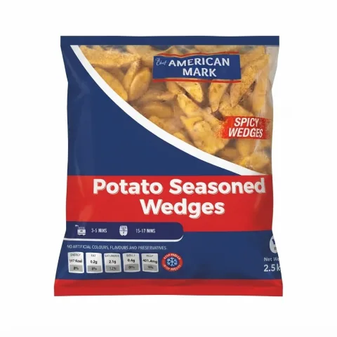 American Mark Potato Spicy Wedges 2.5kg