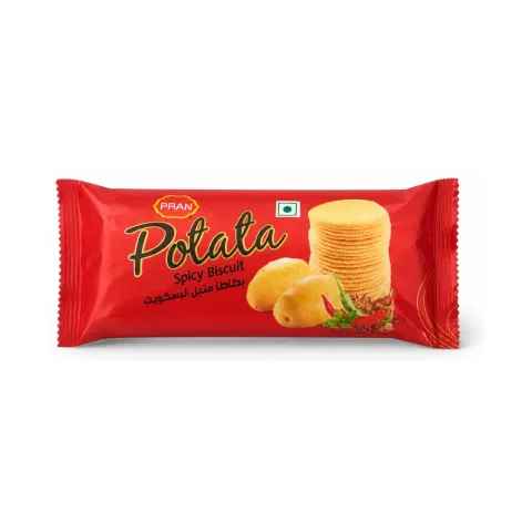 Pran Spicy Potato Biscuits 100g