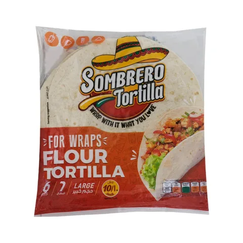 Wheat Flour Tortilla 12 x 360g-Sombrero