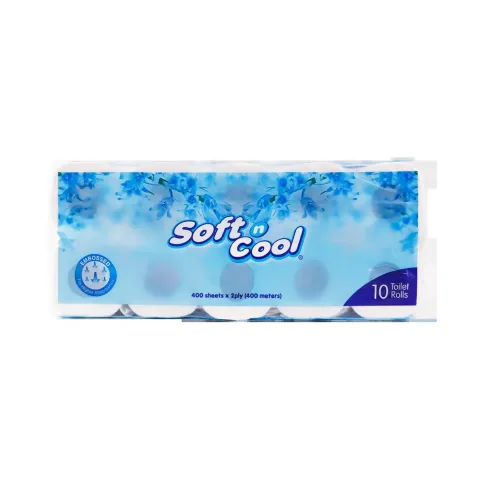 Toilet Roll Soft' Coll 400Sheet 8+2 Free