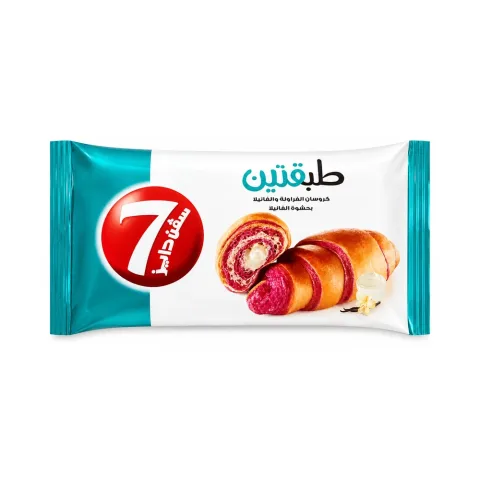 7Days Croissant Strw and Vanilla 90g