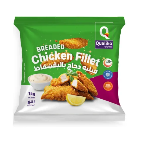 Qualiko Breaded Chicken Fillet 1kg