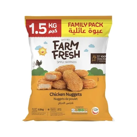 Farm Fresh Chicken Nuggets 1.5kg