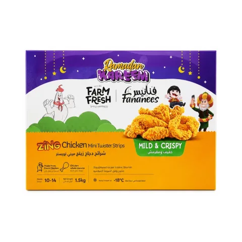 Farm Fresh Mild and Crispy Chicken Strips 1.5kg