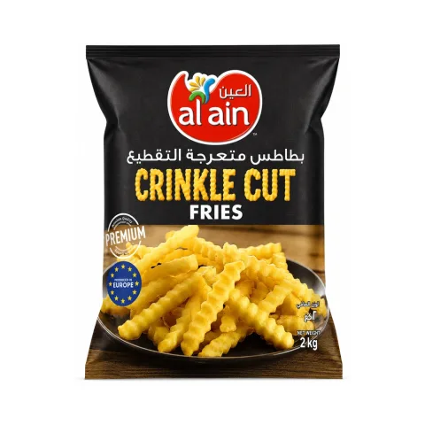 Al Ain Crinkle Cut French Fries 2kg