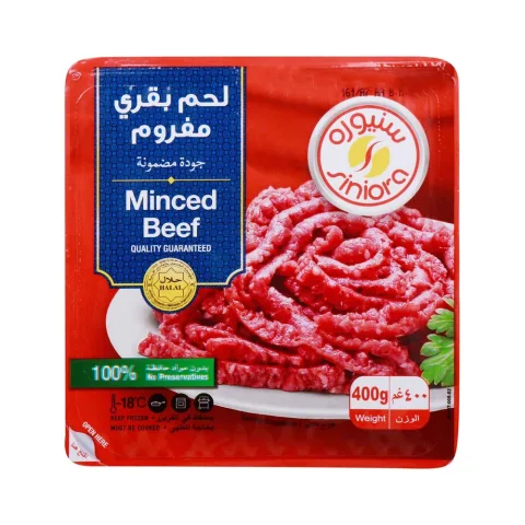 Siniora Beef Minced 400g